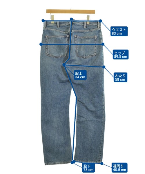 Acne Studios（アクネストゥディオズ）デニムパンツ 紺 サイズ:29(S位) メンズ/2200646234366