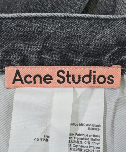 Acne Studios（アクネストゥディオズ）デニムパンツ 黒 サイズ:28(S位) メンズ/2200655199014