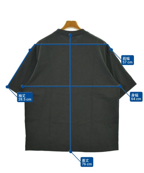 Acne Studios（アクネストゥディオズ）Tシャツ・カットソー 黒 サイズ:M メンズ/2200656735372