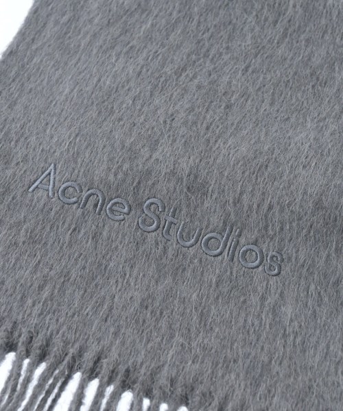 Acne Studios（アクネストゥディオズ）マフラー グレー サイズ:- メンズ/2200657413026