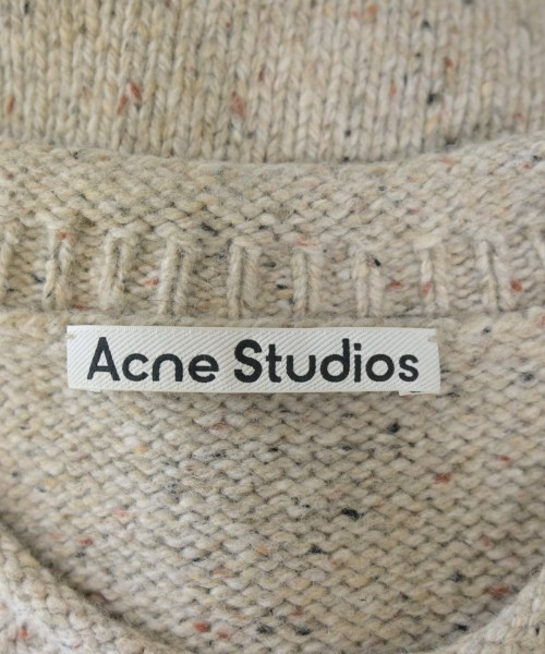 Acne Studios（アクネストゥディオズ）ニット・セーター ベージュ サイズ:S メンズ/2200657886028
