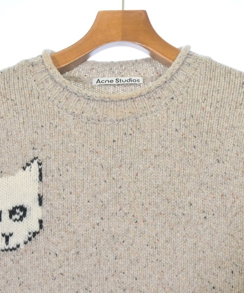 Acne Studios（アクネストゥディオズ）ニット・セーター ベージュ サイズ:S メンズ/2200657886028