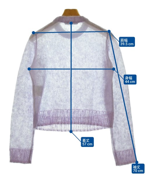 Acne Studios（アクネストゥディオズ）ニット・セーター 紫 サイズ:S メンズ/2200658263057