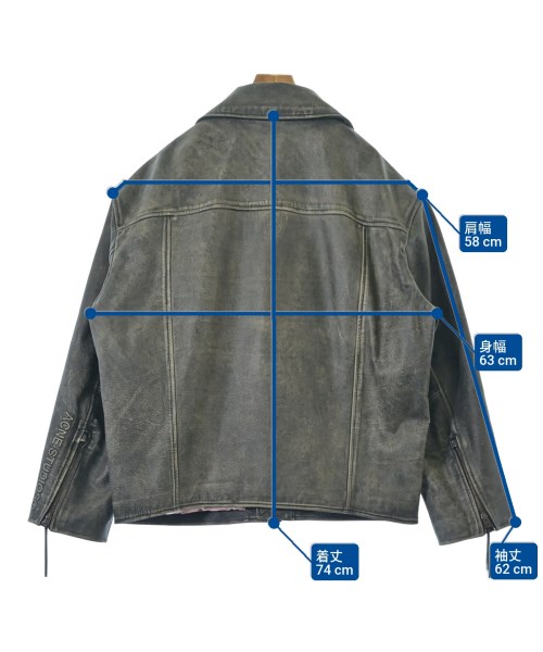 Acne Studios（アクネストゥディオズ）ライダース 黒 サイズ:46(M位) メンズ/2200641963285