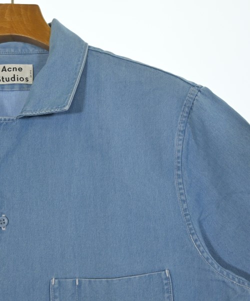 Acne Studios（アクネストゥディオズ）カジュアルシャツ 青 サイズ:48(L位) メンズ/2200660419046