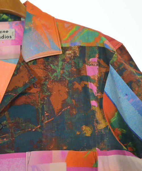 Acne Studios（アクネストゥディオズ）カジュアルシャツ オレンジ サイズ:48(L位) メンズ/2200660419060