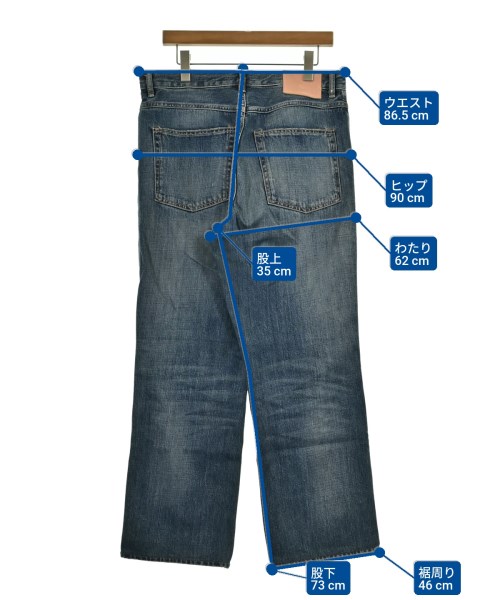 Acne Studios（アクネストゥディオズ）デニムパンツ 青 サイズ:32(L位) メンズ/2200660419114