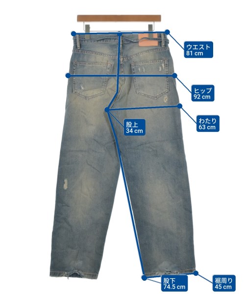 Acne Studios（アクネストゥディオズ）デニムパンツ 青 サイズ:28(S位) メンズ/2200661122013