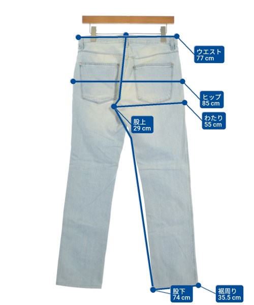 Acne Studios（アクネストゥディオズ）デニムパンツ 青 サイズ:31(M位) メンズ/2200659400246