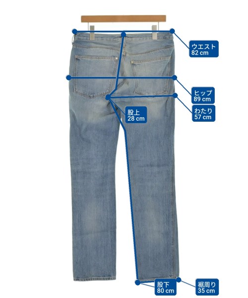 Acne Studios（アクネストゥディオズ）デニムパンツ 紺 サイズ:33(L位) メンズ/2200659400697