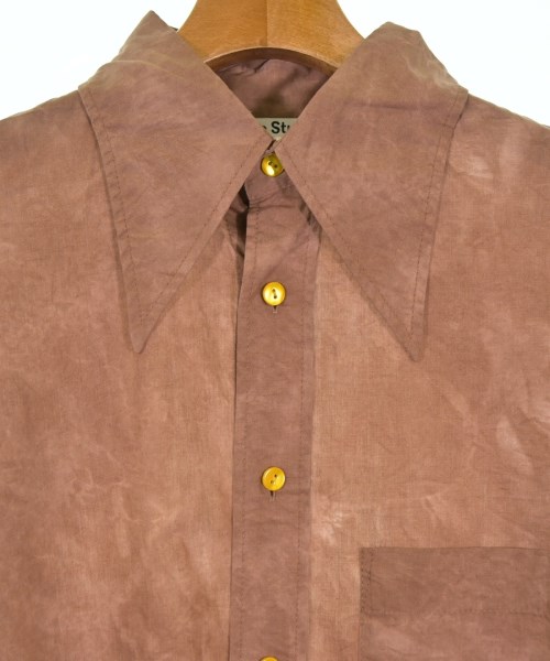 Acne Studios（アクネストゥディオズ）カジュアルシャツ 茶 サイズ:44(S位) メンズ/2200703129857