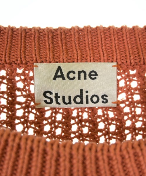 Acne Studios（アクネストゥディオズ）ニット・セーター オレンジ サイズ:M メンズ/2200710985163
