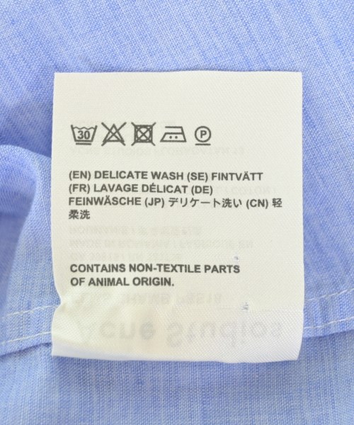 Acne Studios（アクネストゥディオズ）カジュアルシャツ 青 サイズ:46(M位) メンズ/2200711689084