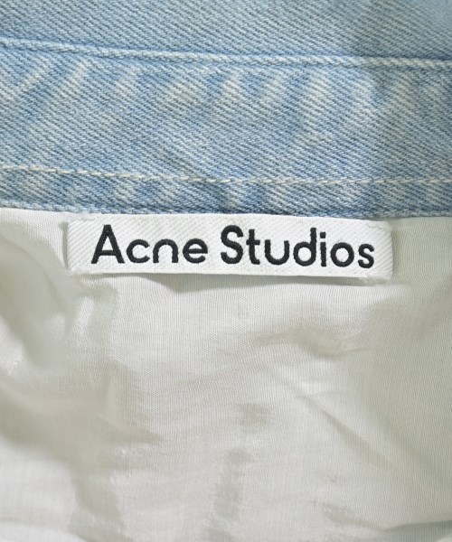 Acne Studios（アクネストゥディオズ）カジュアルシャツ 青 サイズ:46(M位) メンズ/2200712261050