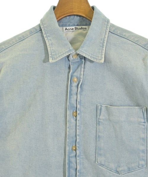 Acne Studios（アクネストゥディオズ）カジュアルシャツ 青 サイズ:46(M位) メンズ/2200712261050