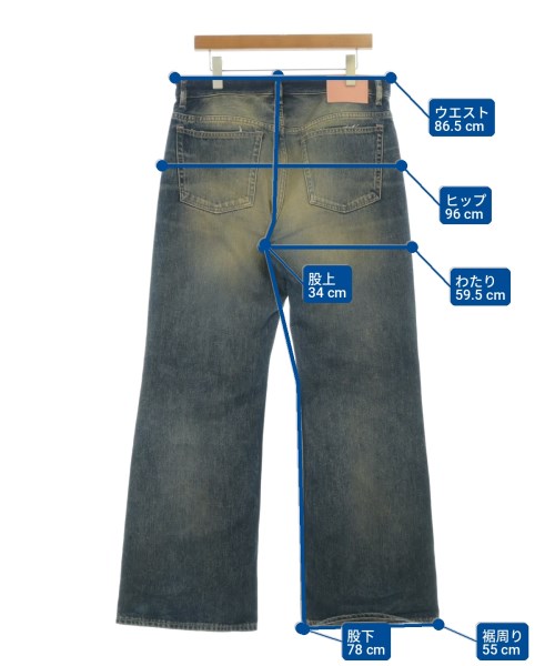 Acne Studios（アクネストゥディオズ）デニムパンツ 青 サイズ:32(L位) メンズ/2200712424011