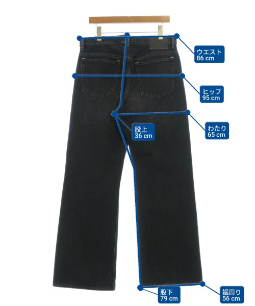 Acne Studios（アクネストゥディオズ）デニムパンツ 黒 サイズ:32(L位) メンズ/2200712424028