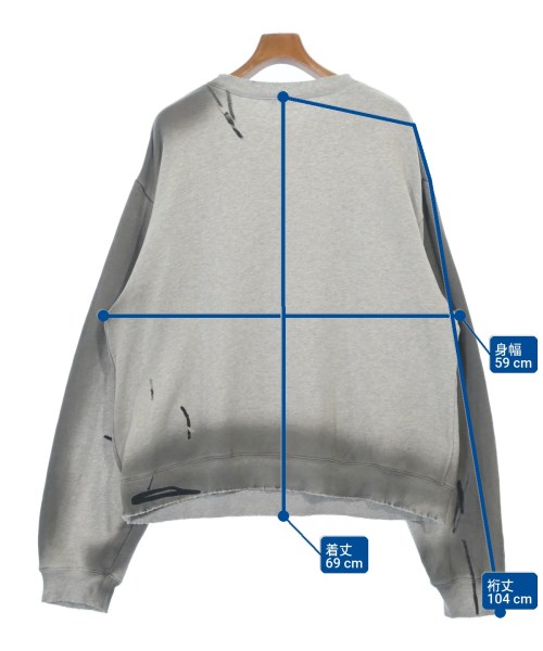 Acne Studios（アクネストゥディオズ）スウェット グレー サイズ:M メンズ/2200712424042