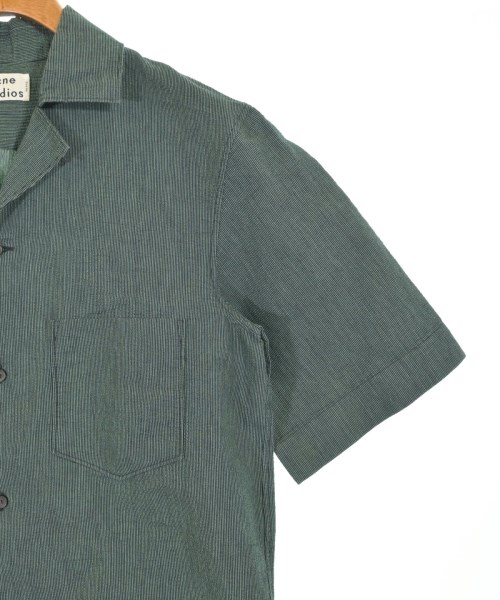 Acne Studios（アクネストゥディオズ）カジュアルシャツ 緑 サイズ:44(S位) メンズ/2200712961035