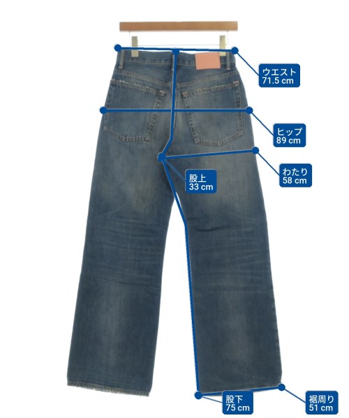 Acne Studios（アクネストゥディオズ）デニムパンツ 青 サイズ:26(XS位) メンズ/2200714344027