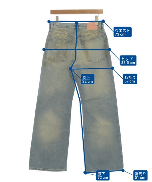 Acne Studios（アクネストゥディオズ）デニムパンツ 青 サイズ:26(XS位) メンズ/2200714344034