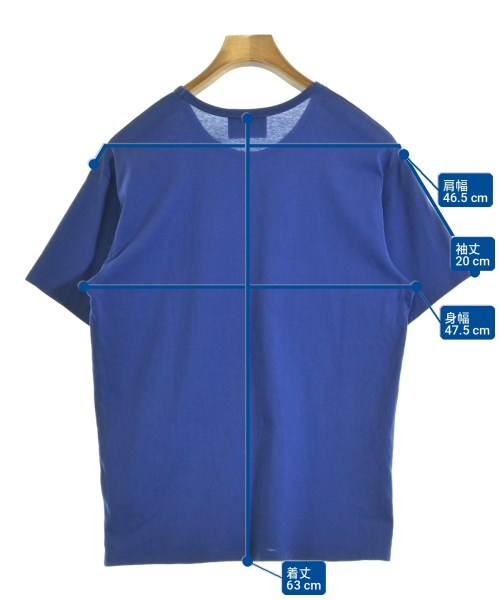 Acne Studios（アクネストゥディオズ）Tシャツ・カットソー 青 サイズ:XXS メンズ/2200710217080