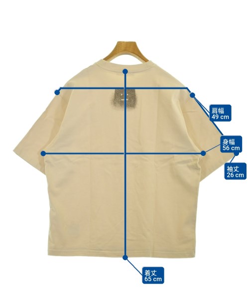 Acne Studios（アクネストゥディオズ）Tシャツ・カットソー ベージュ サイズ:M メンズ/2200715320013