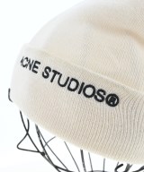 Acne Studios（アクネストゥディオズ）ニットキャップ・ビーニー 白 サイズ:ONE メンズ/2200715537015