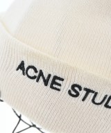 Acne Studios（アクネストゥディオズ）ニットキャップ・ビーニー 白 サイズ:ONE メンズ/2200715537015