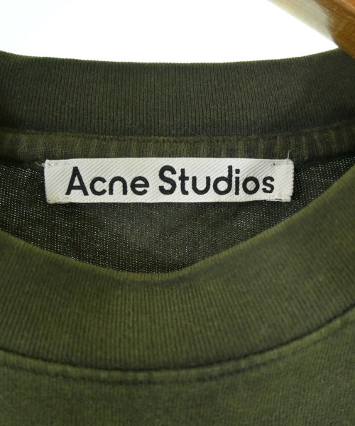 Acne Studios（アクネストゥディオズ）Tシャツ・カットソー カーキ サイズ:XS メンズ/2200715932056