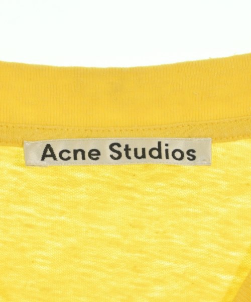 Acne Studios（アクネストゥディオズ）Tシャツ・カットソー 黄 サイズ:M メンズ/2200717159109