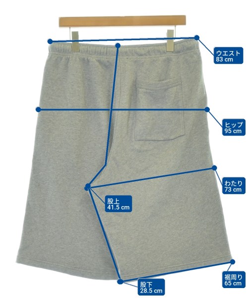 Acne Studios（アクネストゥディオズ）ショートパンツ グレー サイズ:L メンズ/2200717443024