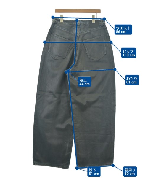 Acne Studios（アクネストゥディオズ）デニムパンツ 黒 サイズ:M メンズ/2200717712014