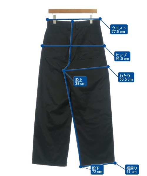 Acne Studios（アクネストゥディオズ）スラックス 黒 サイズ:46(M位) メンズ/2200717965069