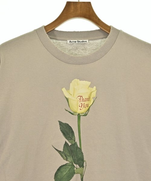 Acne Studios（アクネストゥディオズ）Tシャツ・カットソー ベージュ サイズ:S メンズ/2200718029036