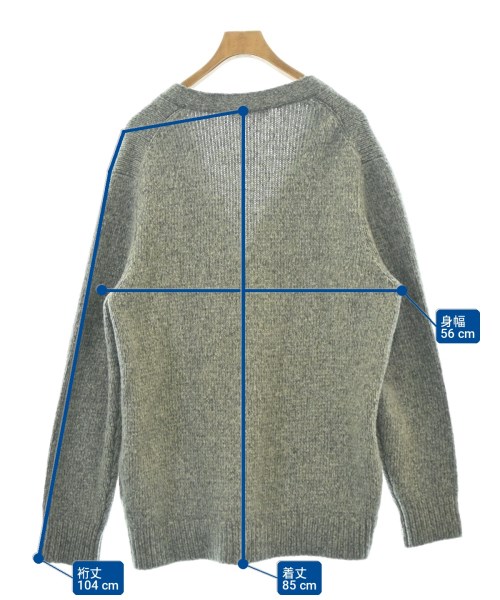 Acne Studios（アクネストゥディオズ）カーディガン グレー サイズ:L メンズ/2200718097035