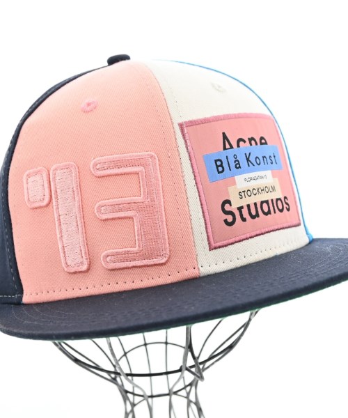 Acne Studios（アクネストゥディオズ）キャップ 白 サイズ:56-58 メンズ/2200714493022