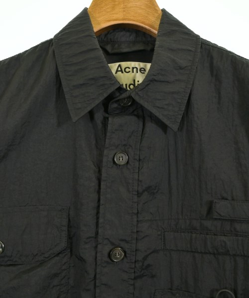 Acne Studios（アクネストゥディオズ）カジュアルシャツ 黒 サイズ:44(S位) メンズ/2200718913021