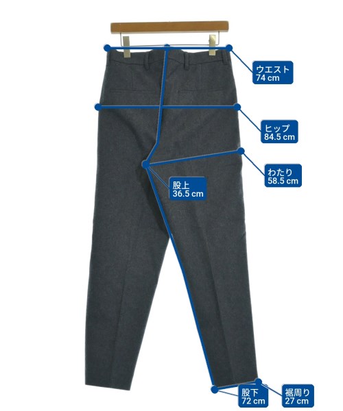 Acne Studios（アクネストゥディオズ）スラックス 紺 サイズ:46(M位) メンズ/2200631891284