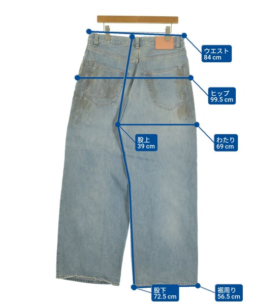 Acne Studios（アクネストゥディオズ）デニムパンツ 青 サイズ:30(M位) メンズ/2200645232066