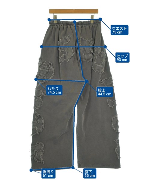 Acne Studios（アクネストゥディオズ）スウェットパンツ グレー サイズ:M メンズ/2200236360017