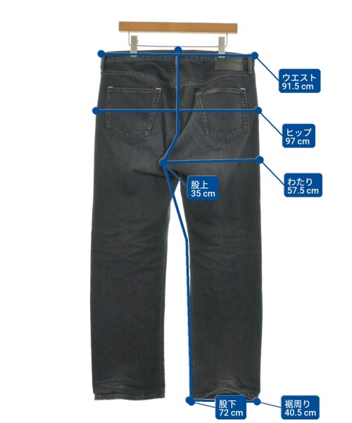 Acne Studios（アクネストゥディオズ）デニムパンツ 黒 サイズ:31(M位) メンズ/2200646734019