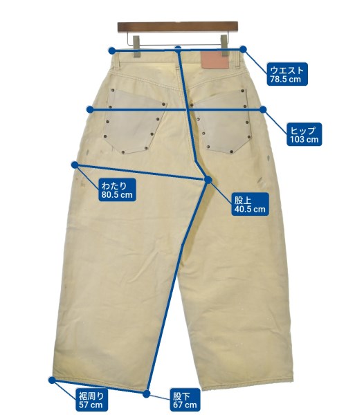Acne Studios（アクネストゥディオズ）デニムパンツ 白 サイズ:M メンズ/2200647178027