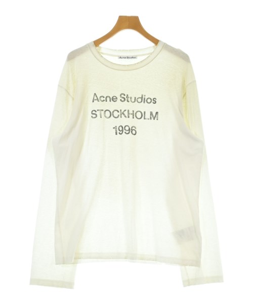 Acne Studios(アクネストゥディオズ)Tシャツ・カットソー 白 サイズ:M/2200647634165