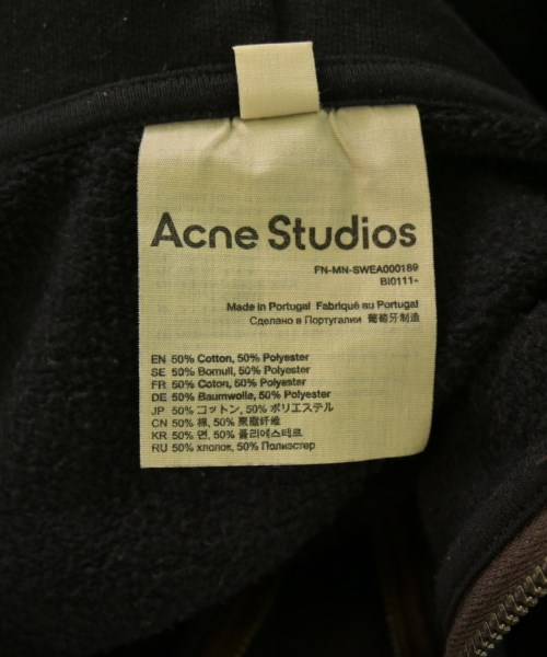 Acne Studios（アクネストゥディオズ）パーカー 黒 サイズ:XS メンズ/2200637200158