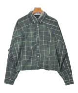 Acne Studios（アクネストゥディオズ）カジュアルシャツ 緑 サイズ:46(M位) メンズ/2200648950028