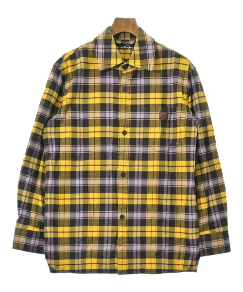 Acne Studios(アクネストゥディオズ)カジュアルシャツ 黄 サイズ:M/2200641292125