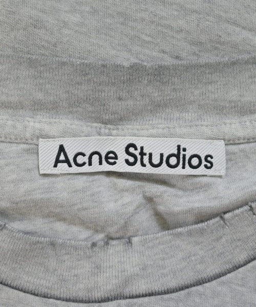 Acne Studios（アクネストゥディオズ）Tシャツ・カットソー グレー サイズ:M メンズ/2200641261091