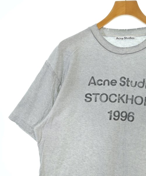Acne Studios（アクネストゥディオズ）Tシャツ・カットソー グレー サイズ:M メンズ/2200641261091