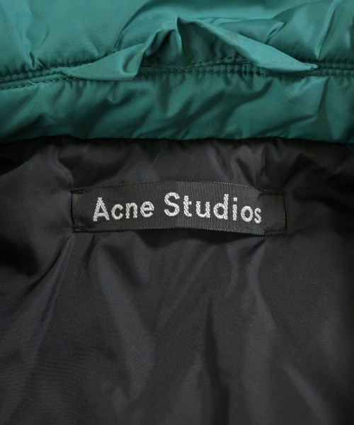 Acne Studios（アクネストゥディオズ）ダウンジャケット/ダウンベスト 緑 サイズ:XS メンズ/2200650096011